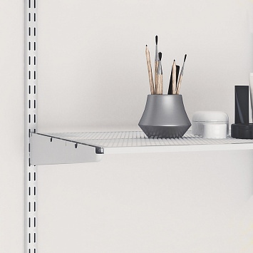Полка мелкосеточная Larvij, 590x420 мм, белый, L99M64WH Фото 2