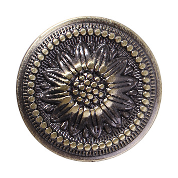 Ручка мебельная Larvij, 30x30x24 мм, антик бронза, L4.knob11AB Фото 1