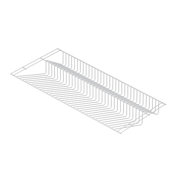 Полка двуxуровневая для обуви Larvij, 903x406 мм, белый, L9443WH Фото 1