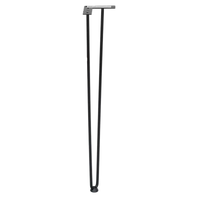 Ножка-шпилька мебельная Larvij, 710 мм, черный, L63TLEG710BL Фото 1